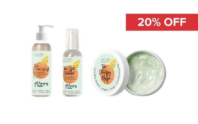 20% Off Natural's Beauty Teen Range  Cover Image